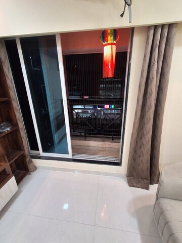 Balcony in 2 BHK Apartment at Cosmos Habitat, Majiwada – for Rent