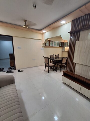 Kitchen in 2 BHK Apartment at Cosmos Habitat, Majiwada – for Rent