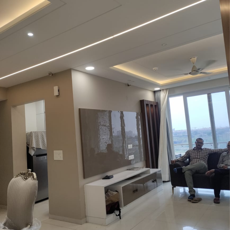 Living Room, omaxe-royal-residency-faridabad 3 Bedroom 1925 Sq.Ft. Apartment In Sector 79 Faridabad 8963050