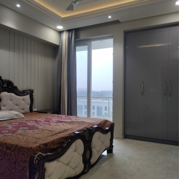 Bedroom in 3 BHK Apartment at Omaxe Royal Residency Faridabad, Sector 79 – for Rent