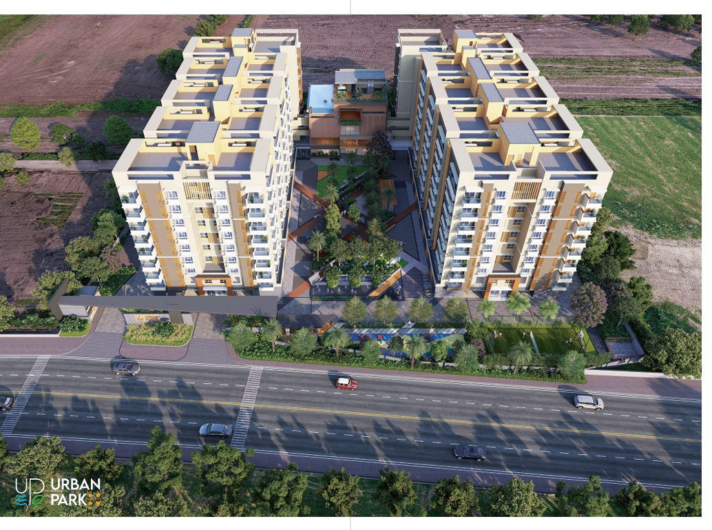 3 BHK 1955 Sq.Ft. Apartment in SB Urban Park