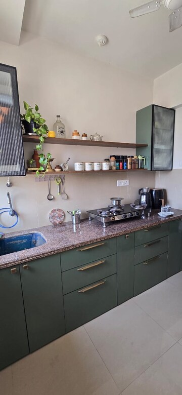 Kitchen in 1 BHK Apartment at Puraniks City Reserva, Ghodbunder Road – for Sale
