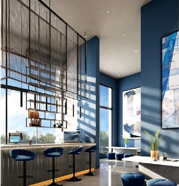 Kitchen in 3 BHK Apartment at Srijan Optima, Rajarhat New Town – for Sale