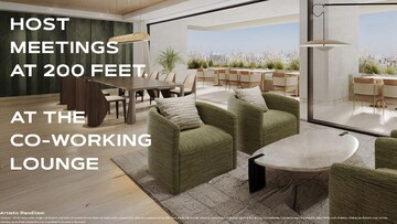 Living Room in 3 BHK Apartment at BPTP GAIA Residences, Sector 102 – for Sale