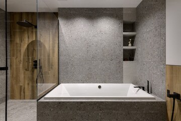 Bathroom in 3 BHK Apartment at Godrej RKS, Chembur – for Sale