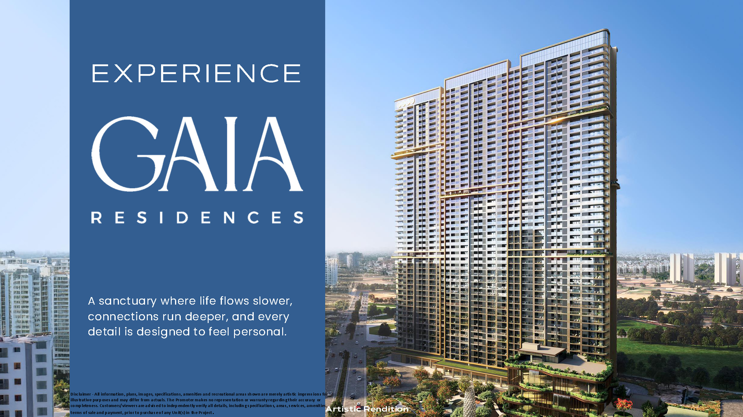 3 BHK Apartment For Sale in BPTP GAIA Residences
