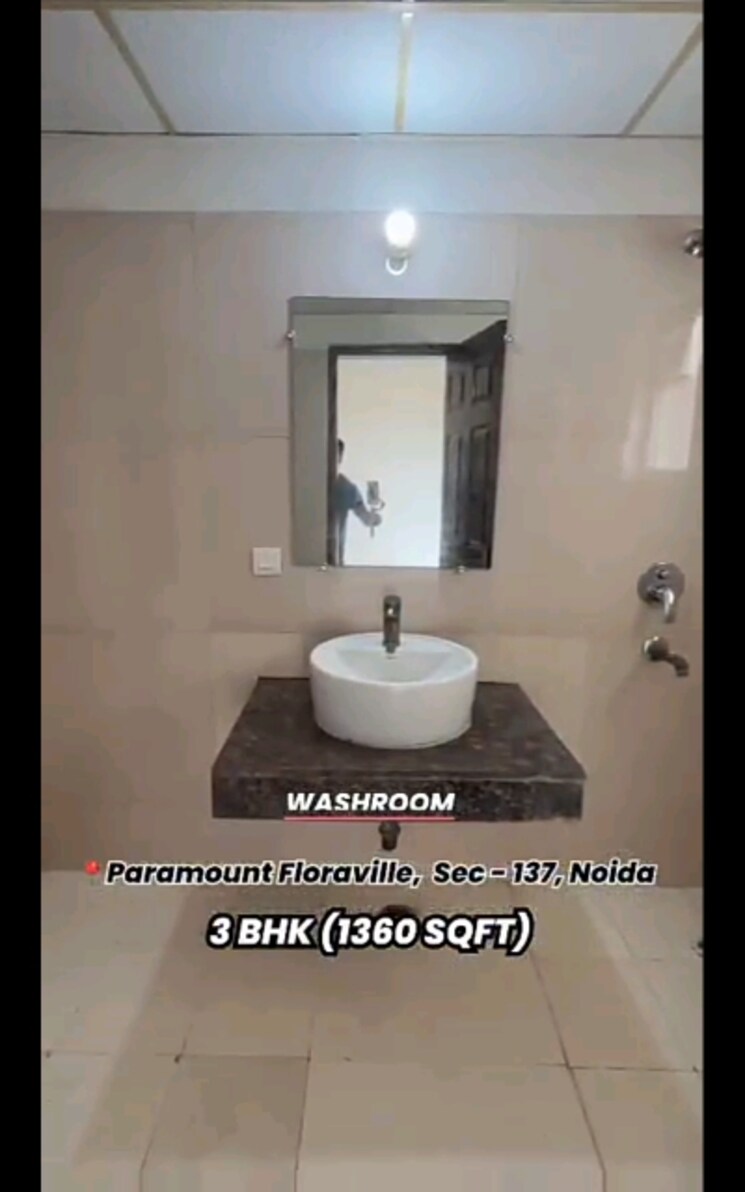 Bathroom, paramount-floraville 3 Bedroom 1360 Sq.Ft. Apartment In Sector 137 Noida 8963285
