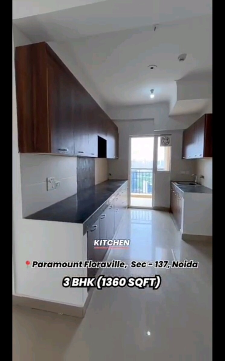 Kitchen, paramount-floraville 3 Bedroom 1360 Sq.Ft. Apartment In Sector 137 Noida 8963285