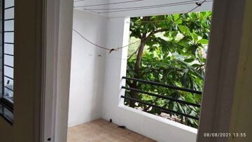 Balcony in 1 BHK Apartment at Yadav Heights Karve Nagar, Karve Nagar – for Rent