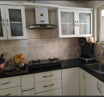 Kitchen in 3 BHK Apartment at Vista Nicobar, Kukatpally – for Rent