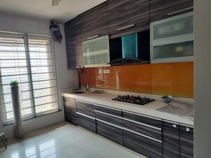 Kitchen in 3 BHK Apartment at Sheth Vasant Lawns, Laxmi Nagar – for Sale