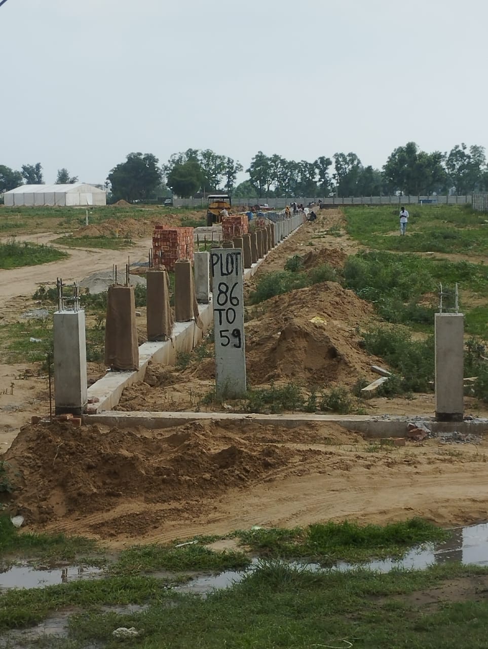 Plot For Sale in VKS Palm Drive