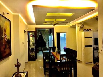 Living Room in 4 BHK Apartment at Patturaickal – for Sale