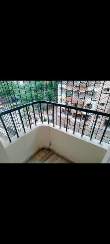 Balcony in 1 BHK Apartment at Lok Upvan Apartment Phase 2, Vasant Vihar – for Rent