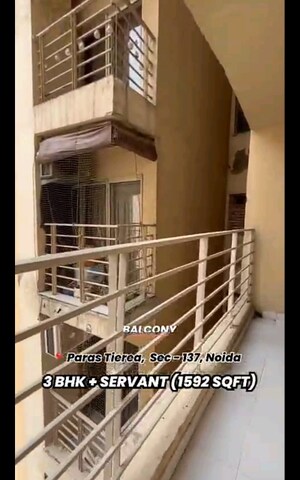 Staircase in 3 BHK Apartment at Paras Tierea, Sector 137 – for Sale