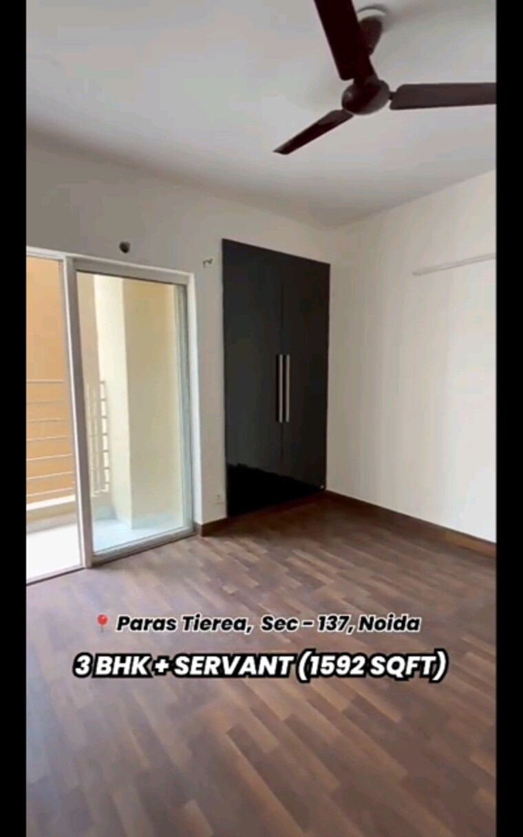 Bedroom, paras-tierea 3 Bedroom 1592 Sq.Ft. Apartment In Sector 137 Noida 8963395