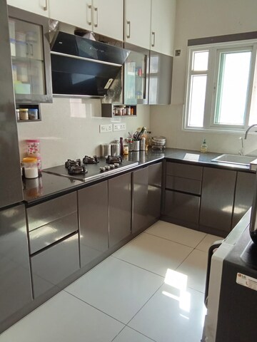 Kitchen in 3.5 BHK Apartment at LnT Raintree Boulevard, Hebbal – for Sale