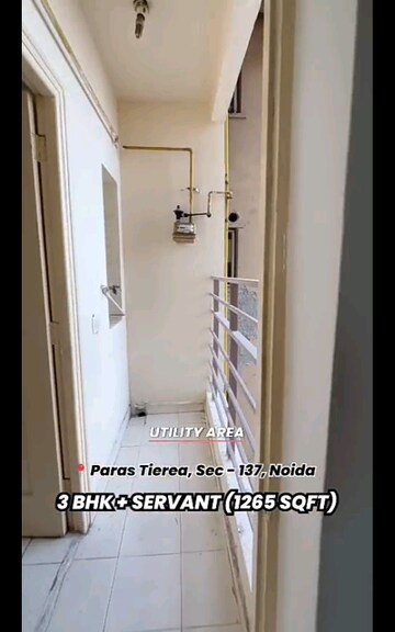 Bathroom in 3 BHK Apartment at Paras Tierea, Sector 137 – for Sale