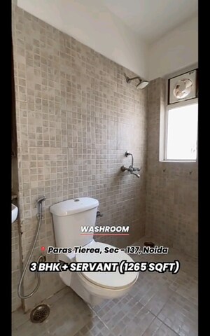 Bathroom in 3 BHK Apartment at Paras Tierea, Sector 137 – for Sale