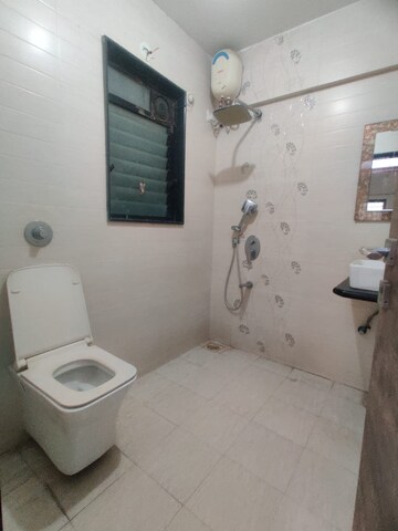 Bathroom in 2 BHK Apartment at Neelkanth Gardens, Chembur – for Rent