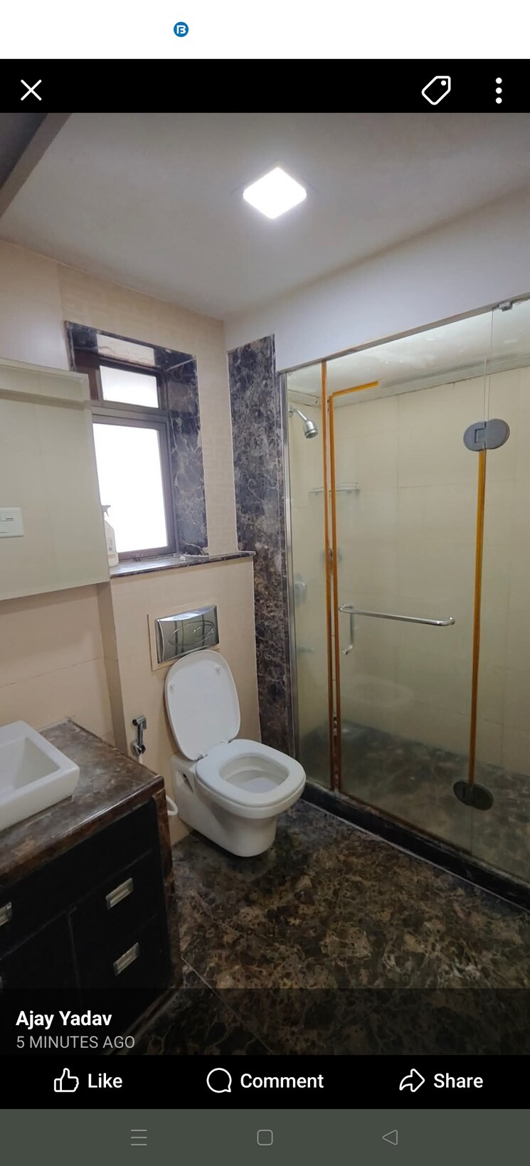 Bathroom, k-raheja-corp-maple-leaf 2 Bedroom 1150 Sq.Ft. Apartment In Powai Mumbai 8963447