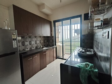Kitchen in 3 BHK Apartment at Lodha Palava City Lakeshore Greens, Dombivli East – for Rent