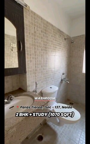 Bathroom in 2 BHK Apartment at Paras Tierea, Sector 137 – for Sale