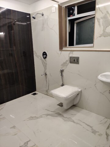 Bathroom in 3 BHK Apartment at RNA NG Eclat, Andheri West – for Rent