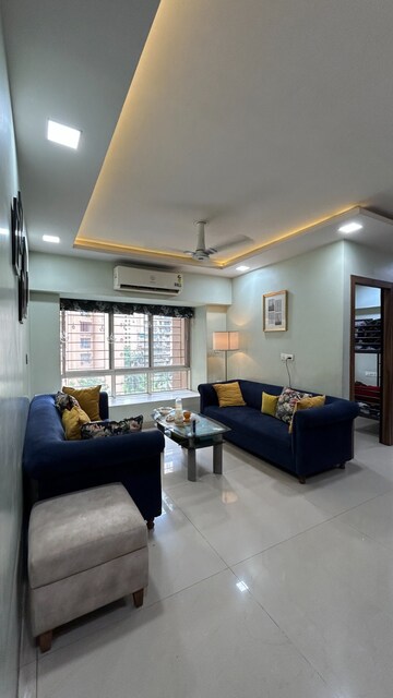 Living Room in 3 BHK Apartment at Nahar Amrit Shakti, Chandivali – for Rent