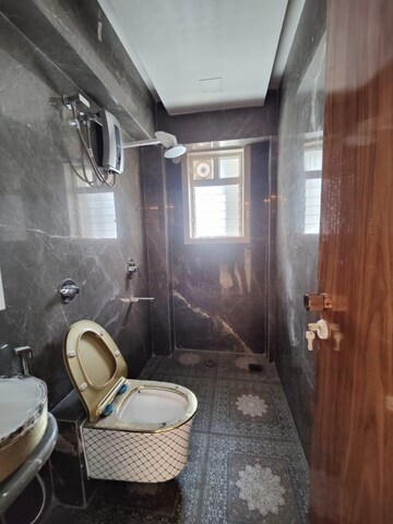 Bathroom in 2 BHK Apartment at Prabhadevi – for Rent