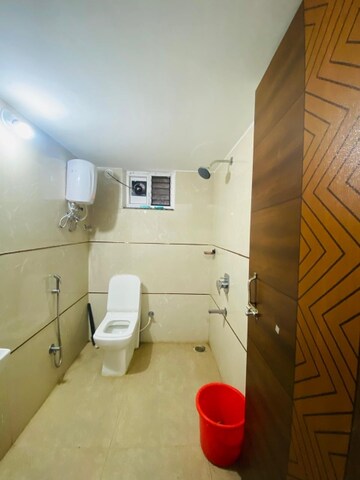 Bathroom in 3 BHK Apartment at Raghavendra Arcade, Kondapur – for Rent