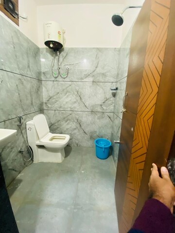 Bathroom in 3 BHK Apartment at Raghavendra Arcade, Kondapur – for Rent