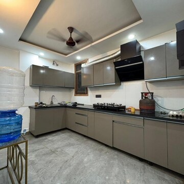 Kitchen in 3 BHK Apartment at Chattarpur – for Rent