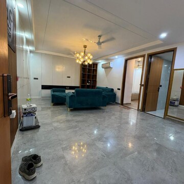 Living Room in 3 BHK Apartment at Chattarpur – for Rent