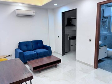 Living Room in 1 BHK Apartment at Saket – for Rent