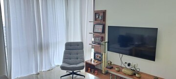 Living Room in 2 BHK Apartment at Lodha Supremus Worli, Worli – for Rent