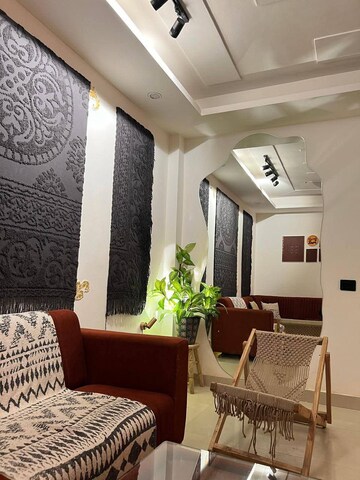 Living Room in 2 BHK Apartment at Saket – for Rent