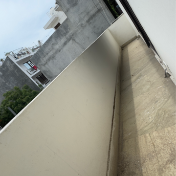Balcony in 3 BHK Apartment at Chattarpur – for Rent