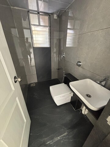 Bathroom in 3 BHK Apartment at Galore Park, Bavdhan – for Rent