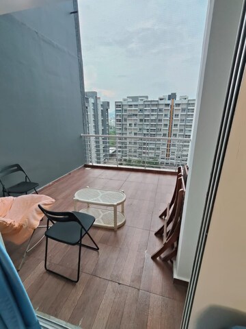 Balcony in 3 BHK Apartment at Indira Nagar – for Rent