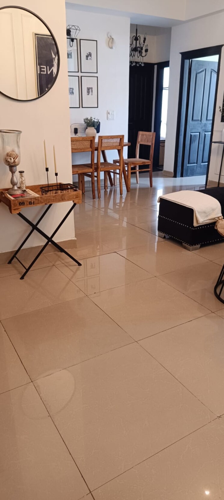 Living Room, jm-aroma 3 Bedroom 1550 Sq.Ft. Apartment In Sector 75 Noida 8963696