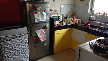 Kitchen in 1 BHK Apartment at Narmada Heights, Paud Road – for Rent