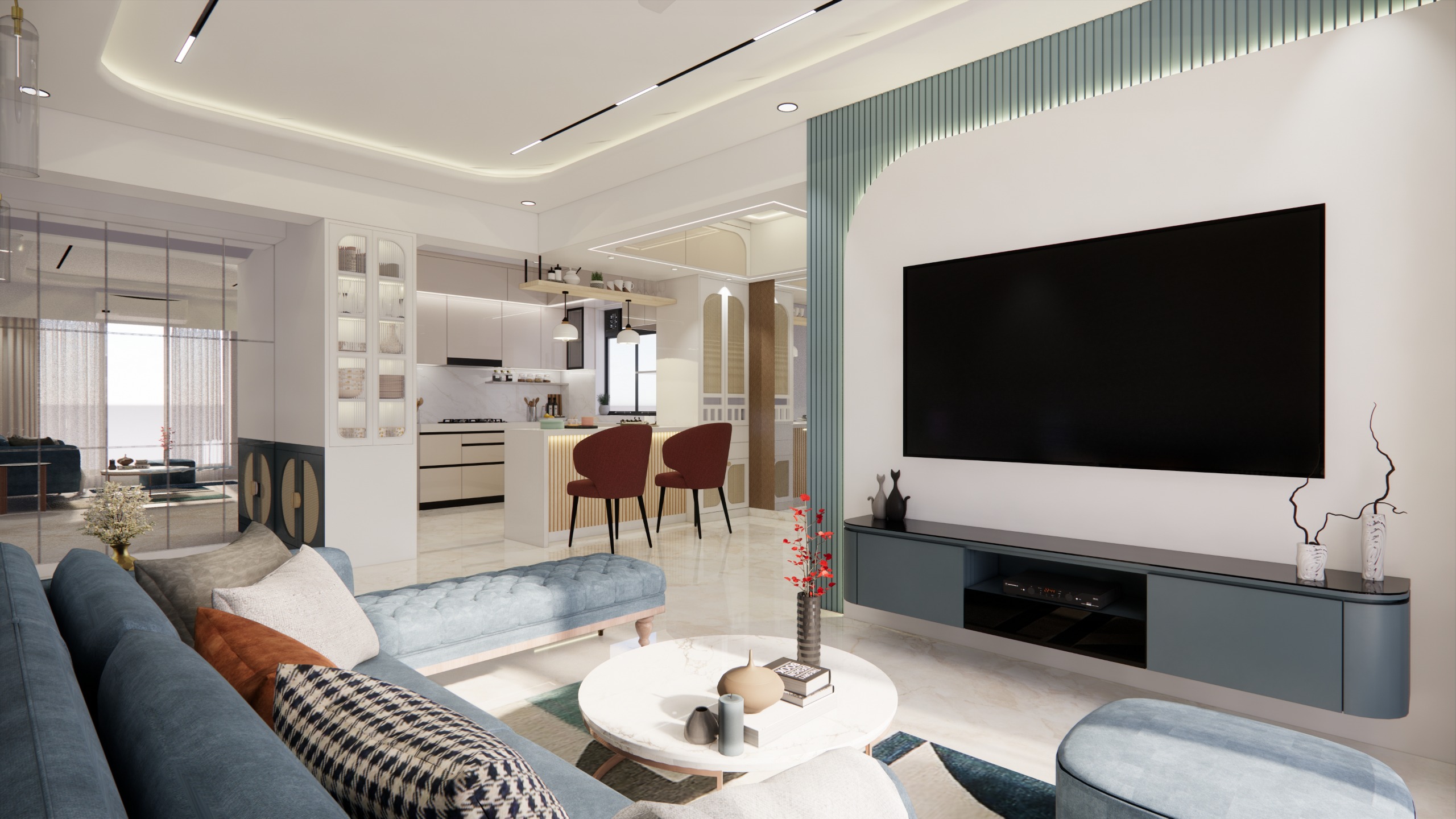 2 BHK + Servant Room,Study Room Builder Floor For Sale in Khopat