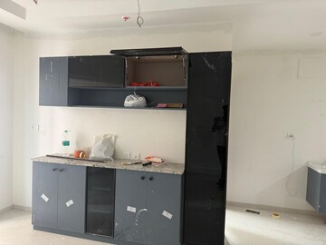 Kitchen in 3 BHK Apartment at Rajapushpa Provincia, Narsingi – for Rent