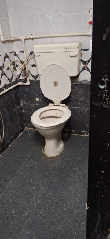 Bathroom in 1 RK Apartment at Rabale – for Rent