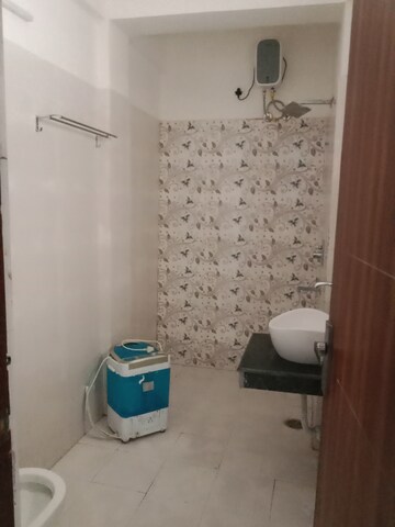 Bathroom in 3 BHK Apartment at Dhakoli – for Rent