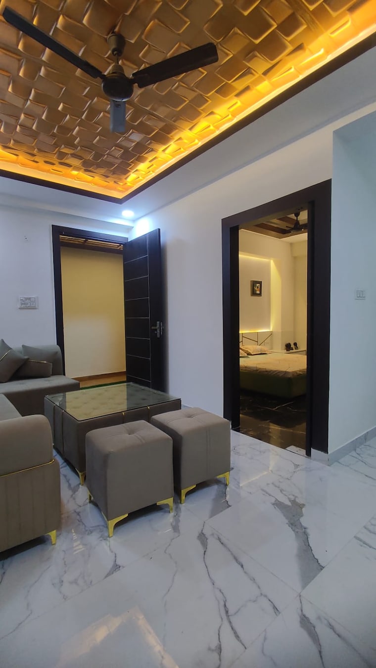 Living Room, dmd-hometech-awas-yojna 2 Bedroom 1000 Sq.Ft. Apartment In Sector 73 Noida 8963866