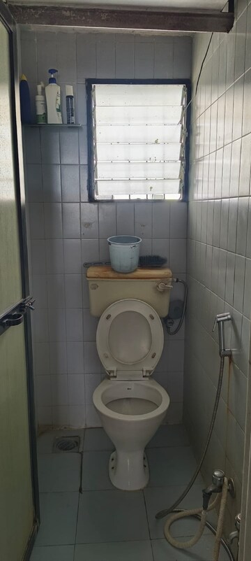 Bathroom in 2 BHK Apartment at Plam View, Dadar West – for Rent