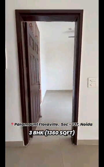 Building Lobby in 3 BHK Apartment at Paramount Floraville, Sector 137 – for Sale