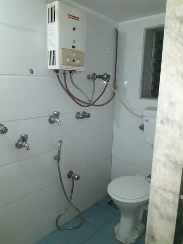 Bathroom in 1 BHK Apartment at Sahyadri Chs Jay Parakash Nagar, Goregaon East – for Rent